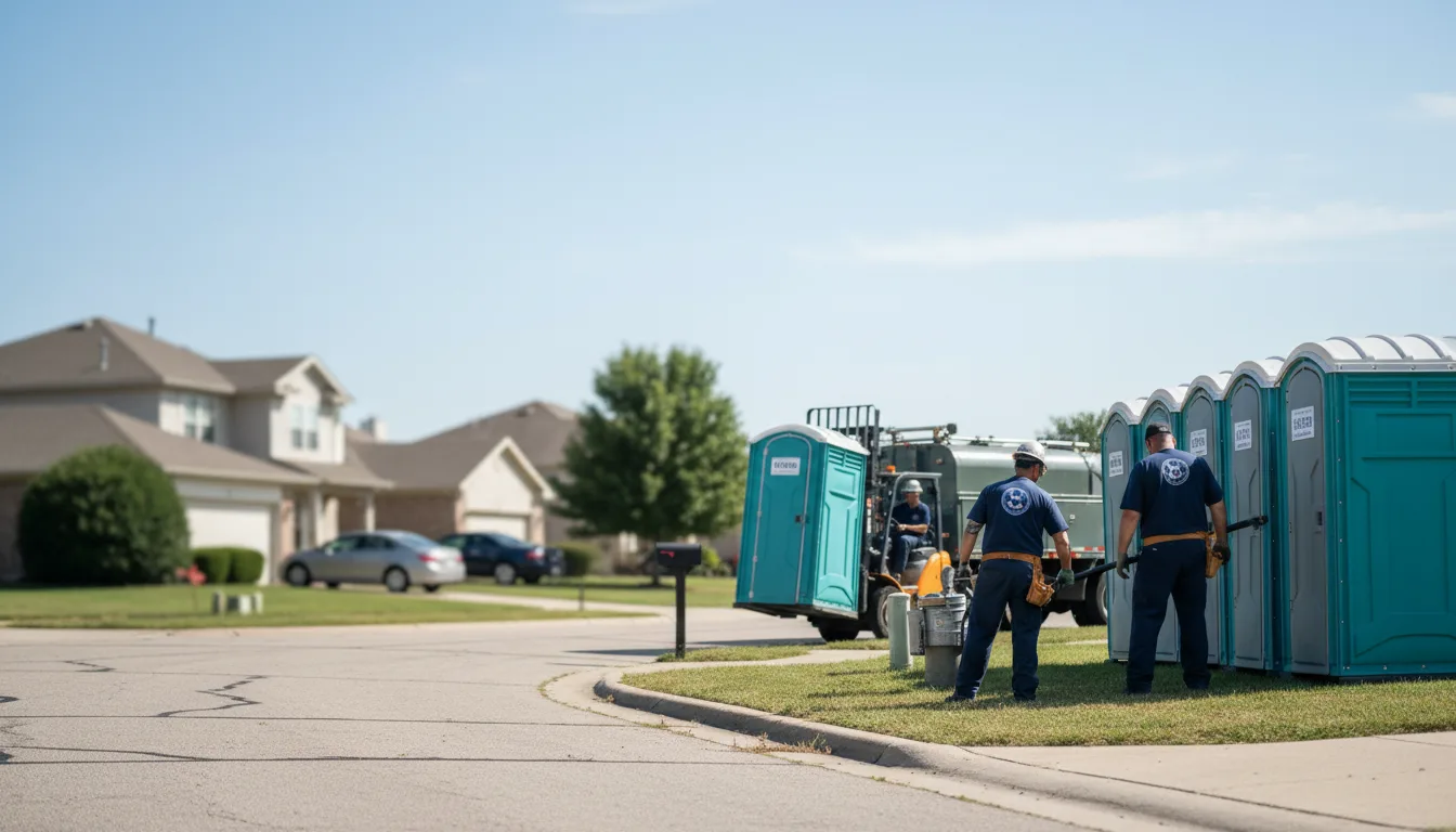 Porta Potty Rental in Broughton, IL near me
